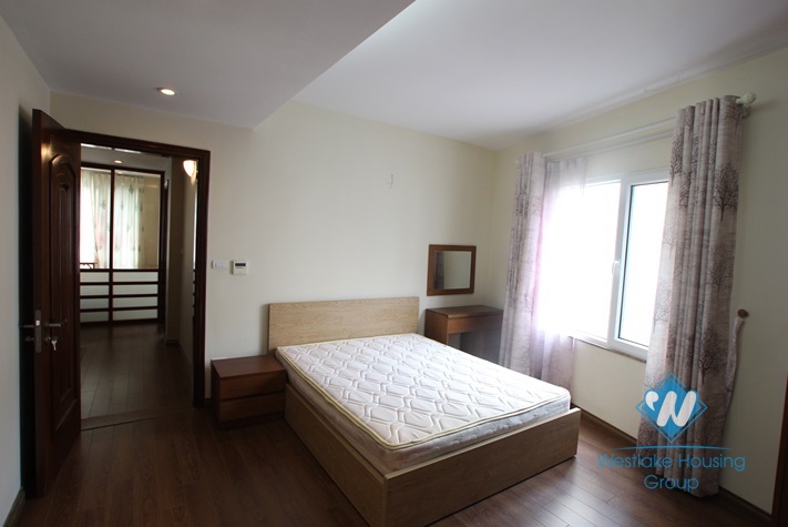 Lake view apartment with nice design for rent in Tay Ho area, Ha Noi