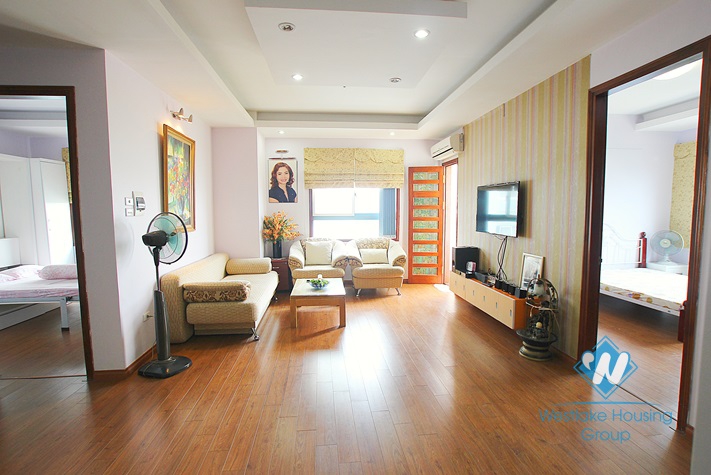 High floor nice apartment for rent in Vuon Dao area, Tay Ho district, Hanoi