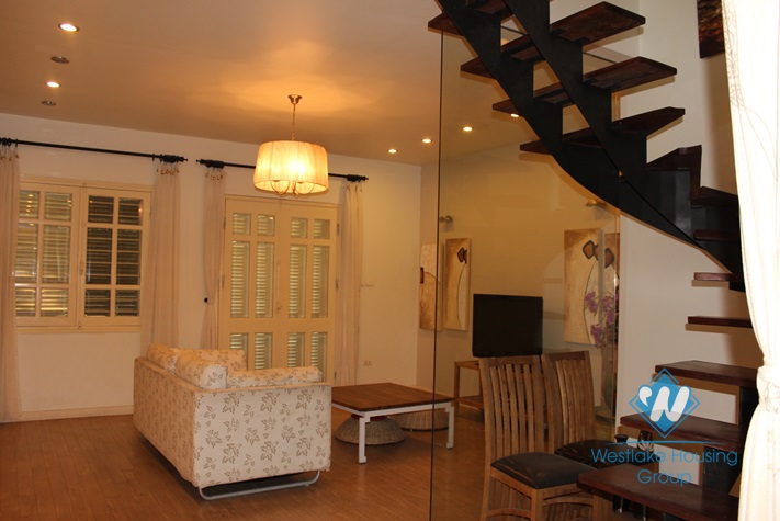 Nice house  for rent in Lac Long Quan street,Tay Ho, Ha Noi
