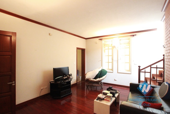 Nice and bright house for rent in Tay Ho area, Ha Noi