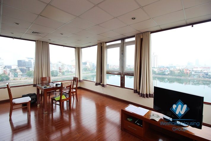 Lake view modern styled apartment for rent in Tay Ho, Hanoi