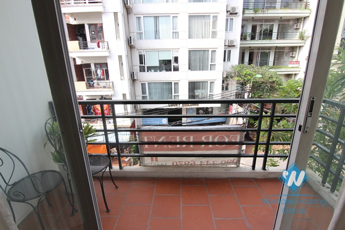 02 bedrooms apartment with nice balcony for rent in Tay Ho area 