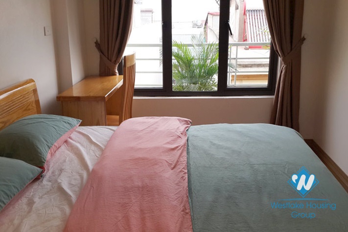 Separate 01 bedroom apartment for rent in Hoang Quoc Viet St, Cau Giay District, Hanoi.