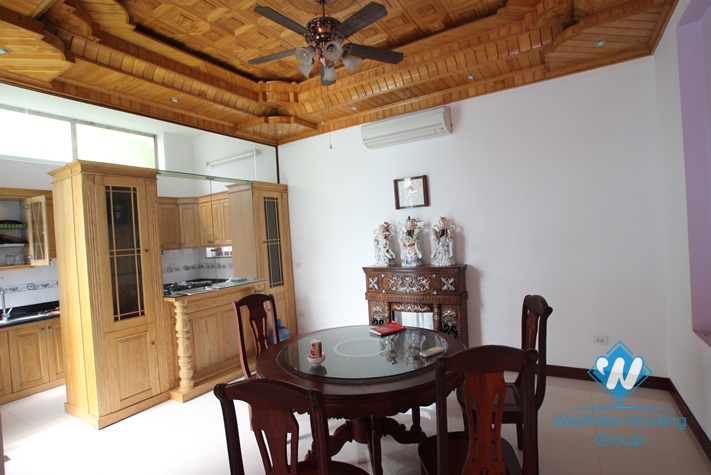 Furnished house with swimming pool available for rent  in Tay Ho district, Hanoi