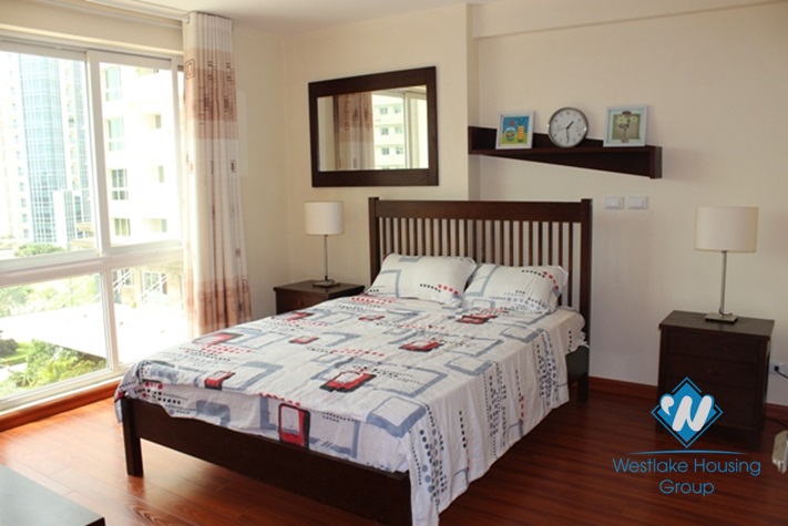 Nice and spacious apartment for rent in P Tower Ciputra, Tay Ho area