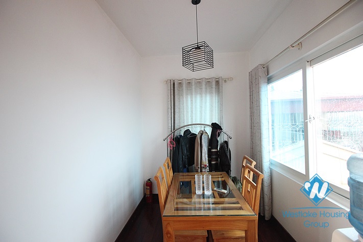 Apartment with nice view for lease in An Duong street, Tay Ho, Hanoi