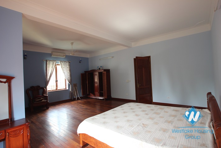 Furnished house with swimming pool available for rent  in Tay Ho district, Hanoi