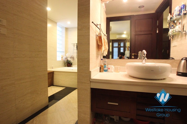 Modern house with nice design for rent in To Ngoc Van st, Tay Ho, Ha Noi