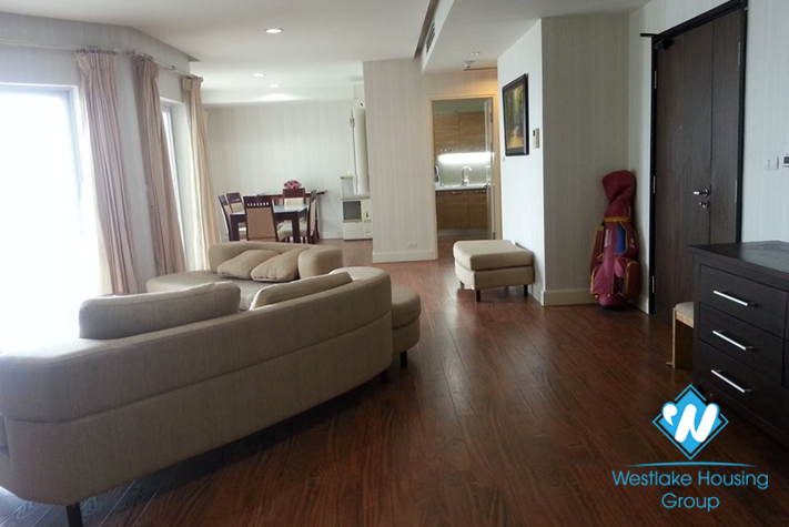 High quality 03 bedroom apartment for lease in Golden Wetlake, Tay Ho district, Hanoi.
