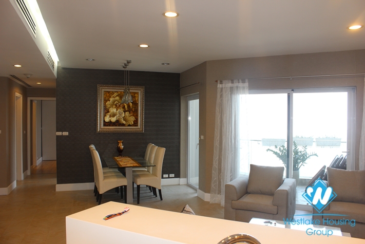 Apartment with lake view for rent in Golden Westlake, Ho Tay, Hanoi