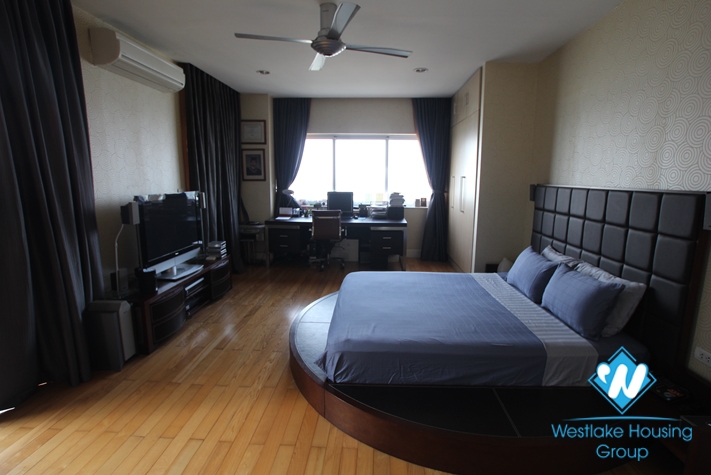 High quality, lake view 03 bedroom apartment for rent in Golden Westlake, Tay Ho, Hanoi