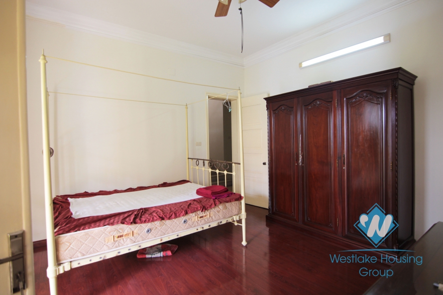 French villa for rent with lots of outside space in the heart of Tay Ho, Hanoi
