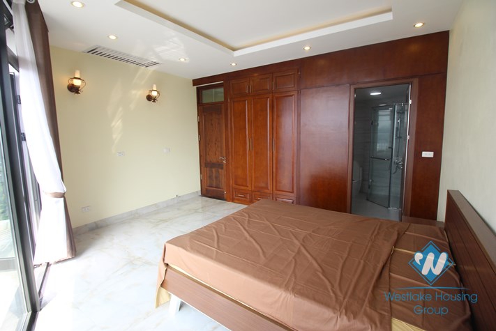 Gorgeous 2 bedrooms apartment with amazing lake view for rent in Truc Bach, Ba Dinh, Hanoi 