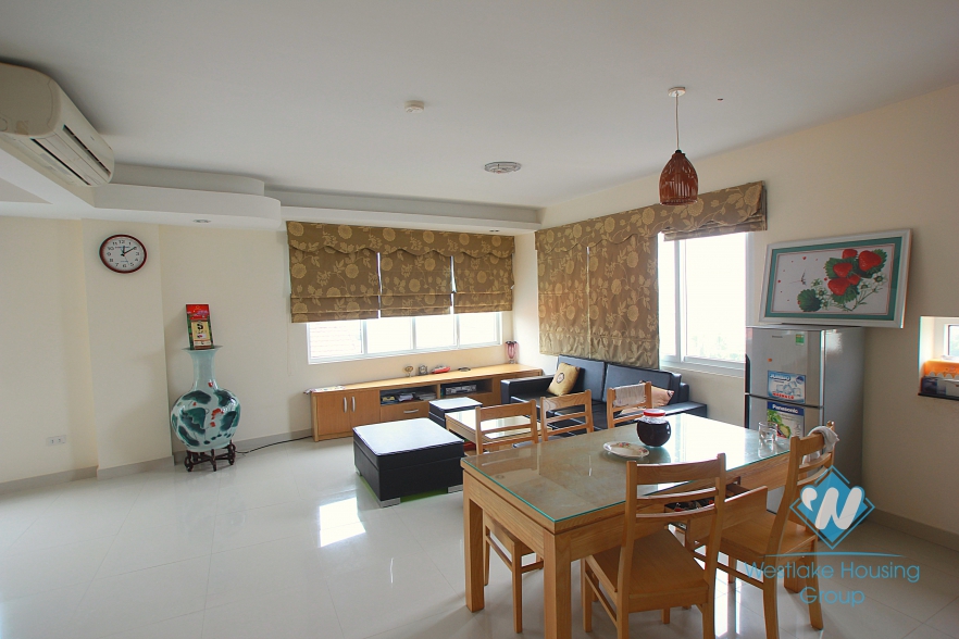 Very bright apartment with 2 bedrooms for lease in Au co st, Tay Ho, Ha Noi