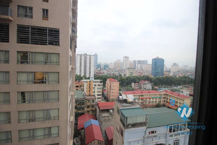 A beautiful apartment with 3 bedrooms for rent in the Sky City, Dong Da, Ha Noi