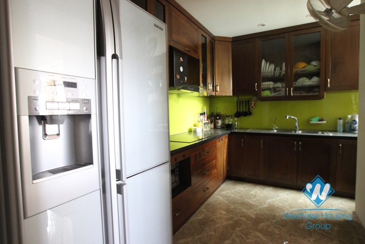 Apartment with nice furniture available for lease in Ciputra, Tay Ho, Hanoi- fully furnished