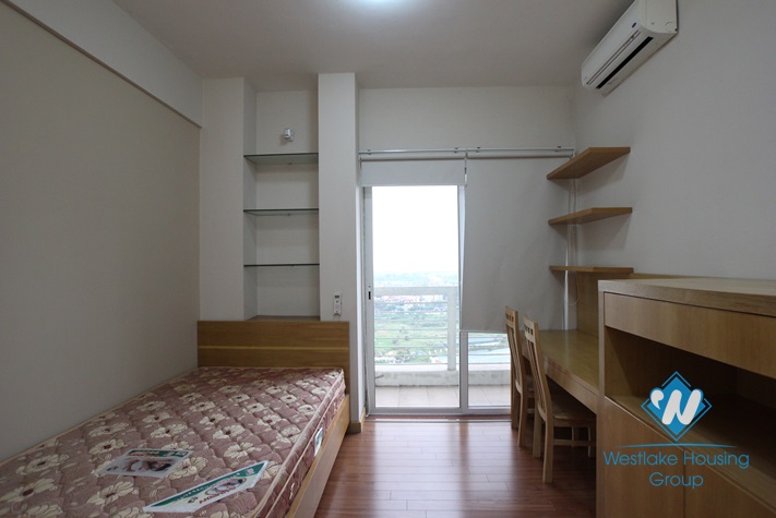 Apartment with nice furniture for lease in Ciputra, Tay Ho, Hanoi