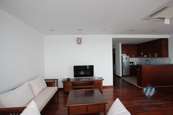 03 bedroom serviced apartment for lease in West lake area, Hanoi