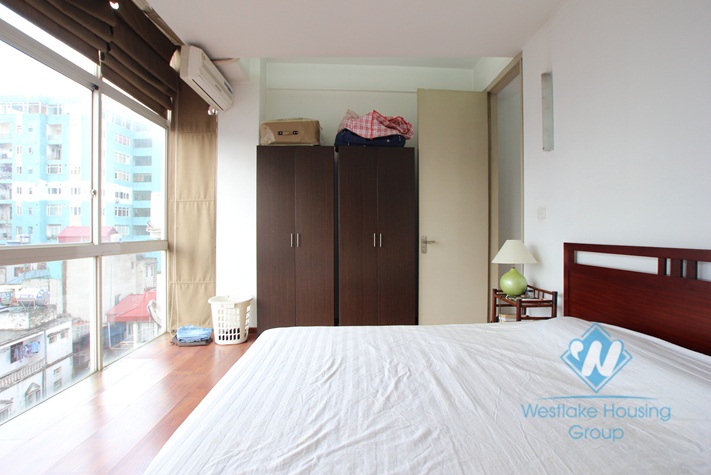 City view one bedroom apartment for rent in Ba Dinh area
