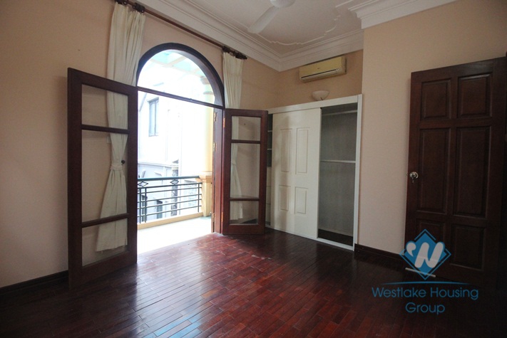 Unfurnished house for rent in To Ngoc Van street, Tay Ho, Hanoi