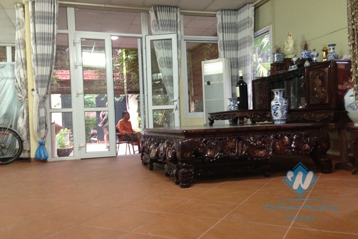 Garden house with 2 bedrooms for rent in Tay Ho, Hanoi