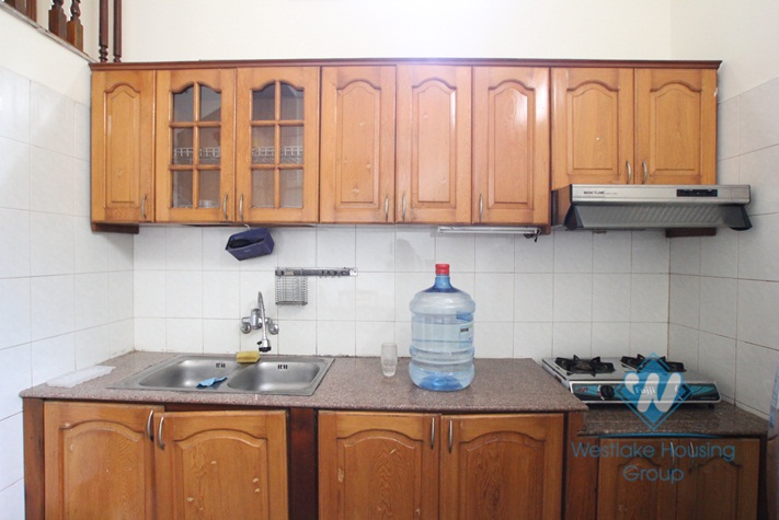 Small house in a quiet lane available for rent in Tay Ho district, Hanoi.