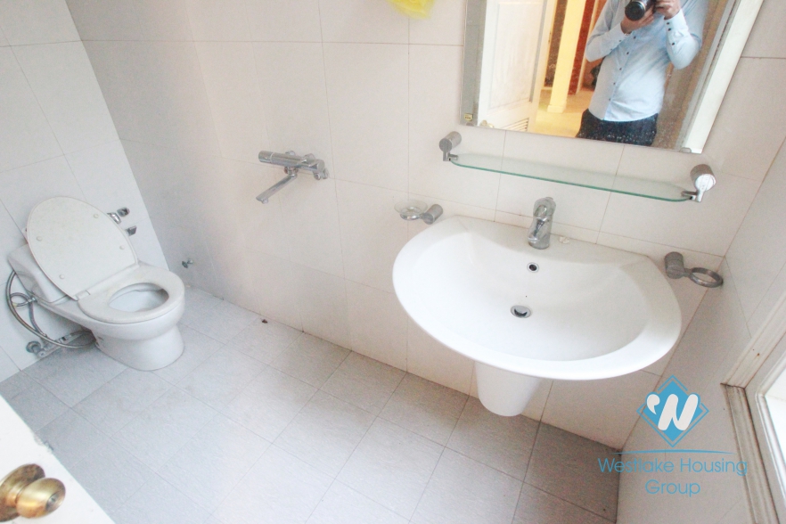 Bright house with large garden around for rent in Ciputra Compound, Tay Ho, Ha Noi - Unfurnished