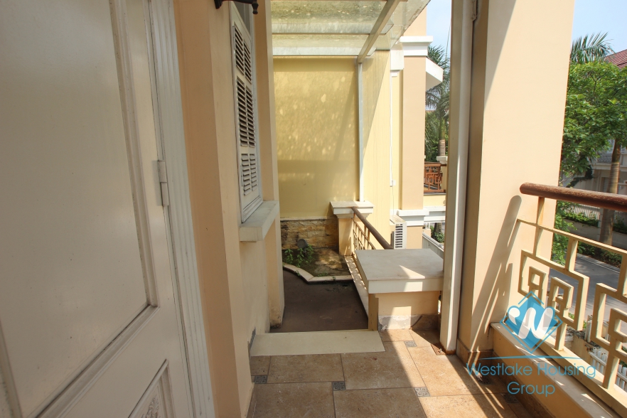 Nice and fully furnished house available for rent in Ciputra, Tay Ho, Hanoi