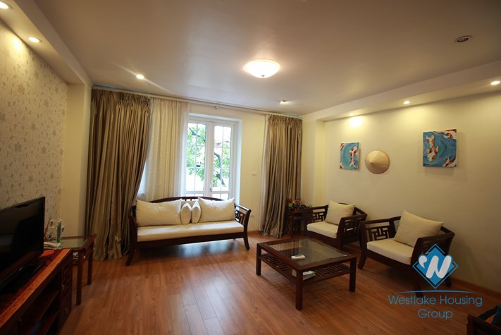 One bedroom apartment for rent in Tran Te Xuong st, Ba Dinh district , Ha Noi 