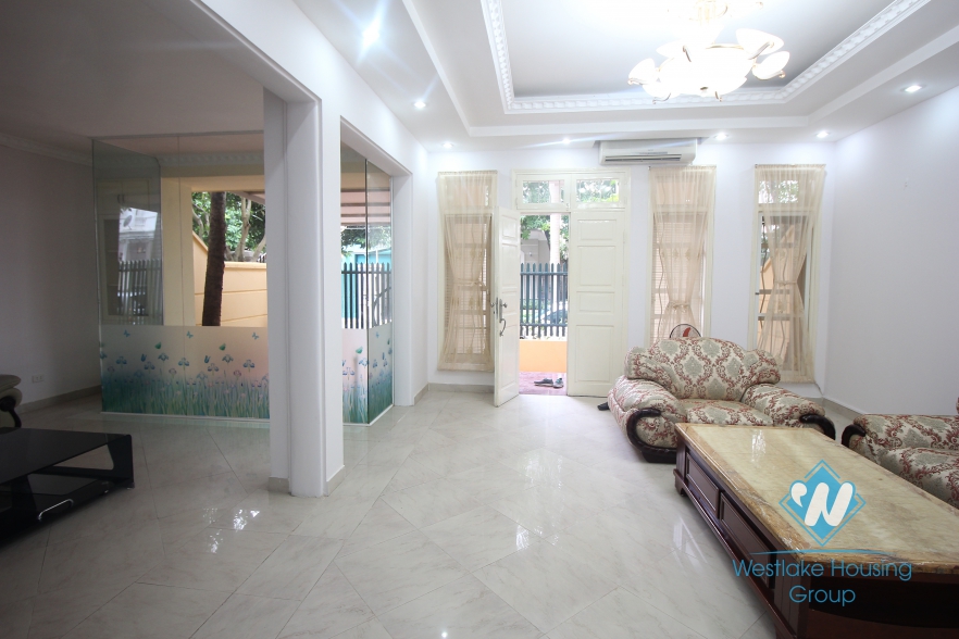 3 floor-house for rent in Ciputra tay Ho, Ha Noi