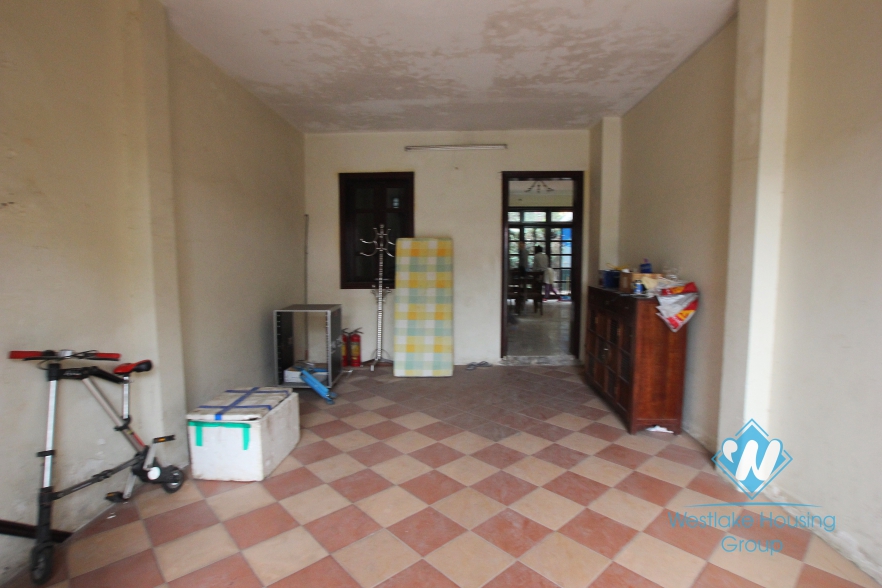 Unifurnished, nice house for rent in C block, Tay Ho, Hanoi