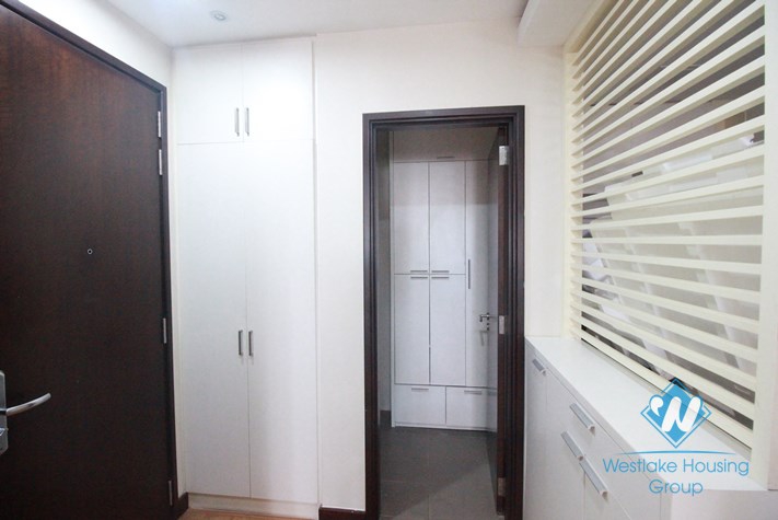 Nice apartment with 03 bedrooms for rent in Hoa Binh Green Tower, Ba Dinh, Hanoi