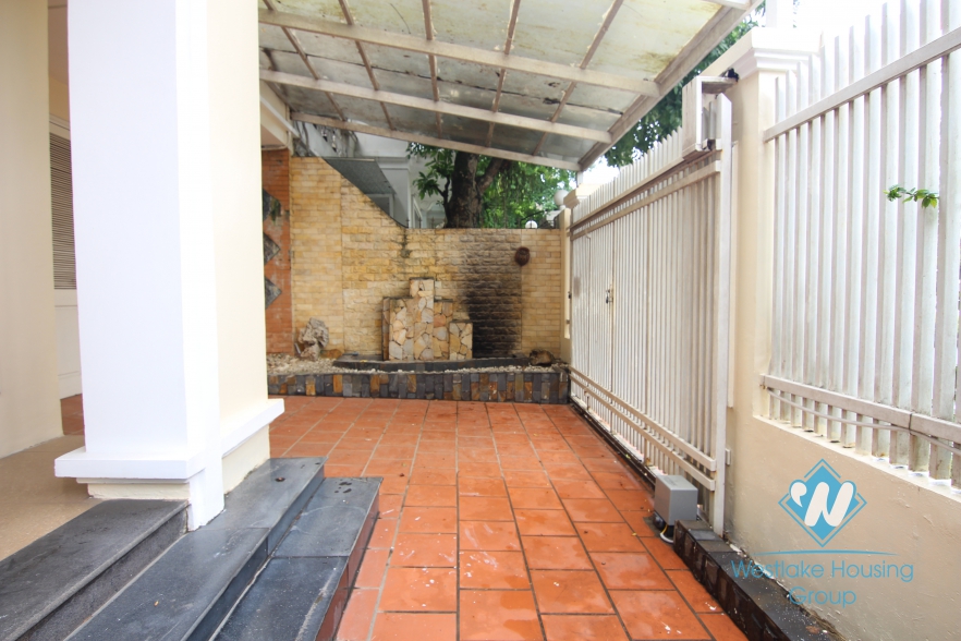 Modern house available for lease in Ciputra compound, Tay Ho, Hanoi