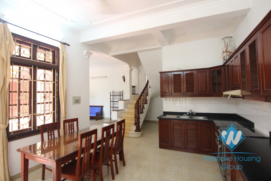 Nice 4 bedroom house for lease in Tay Ho