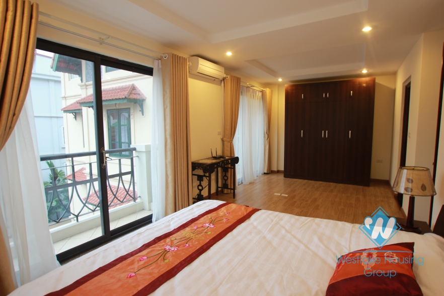Nice apartment for rent in Alley 32/12 To Ngoc Van st, Tay Ho District 