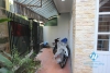 4-floor house with nice yard for rent in Tay Ho district .