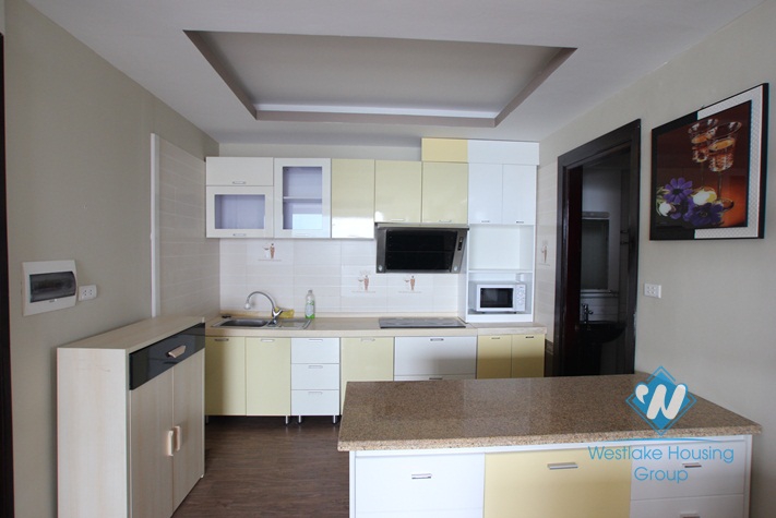 New, bright 2 bedroom apartment for rent in Truc  Bach area, Ba Dinh, Hanoi