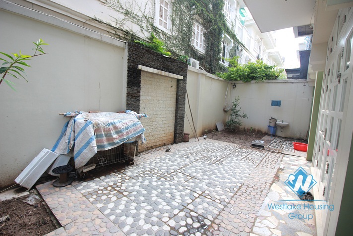 Nice and fully furnished house for rent in Ciputra area, Tay Ho, Hanoi