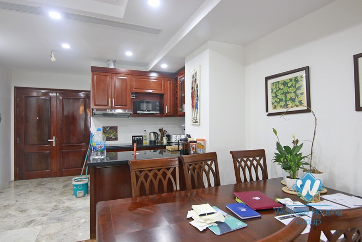 Brand new two bedrooms apartment for rent in Truc Bach area, Ha Noi