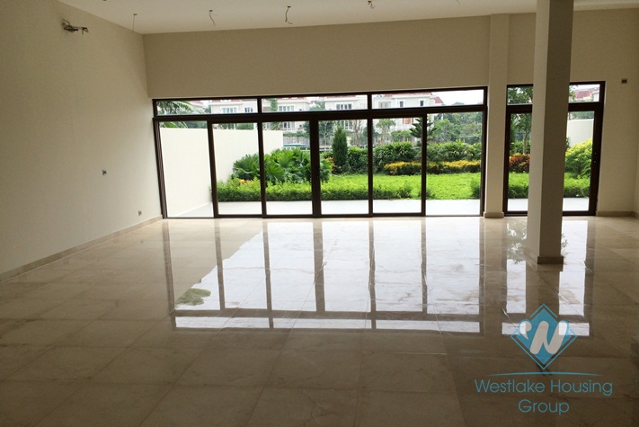 Brand new villa for rent in Ciputra, large garden & great view