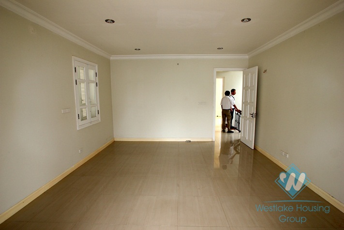 Vacant house available for rent in Ciputra, Tay Ho district, Hanoi