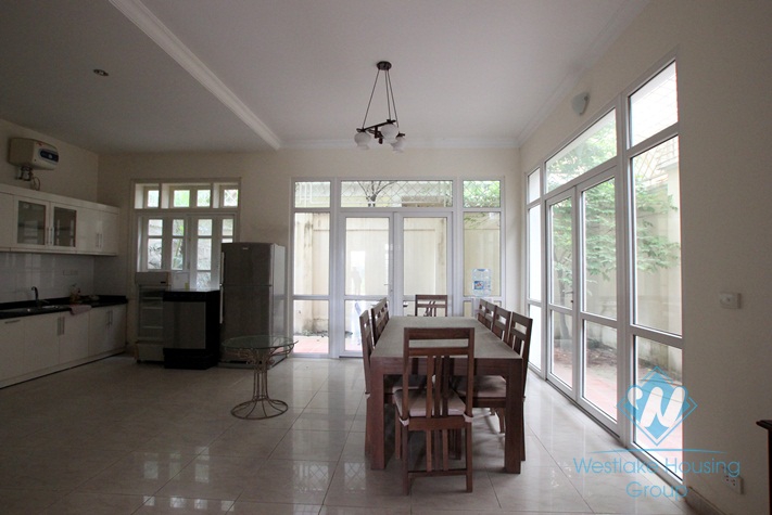 Fully furnished house rental in Ciputra, Tay Ho, Hanoi