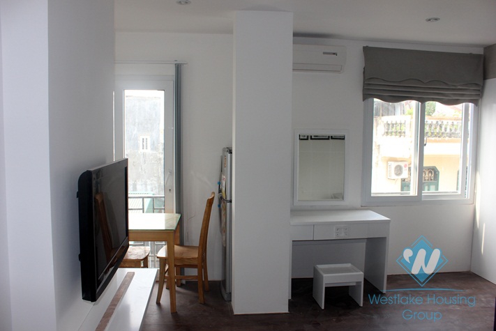 Nice  studio with bright furniture for rent in Tay Ho district, Ha Noi