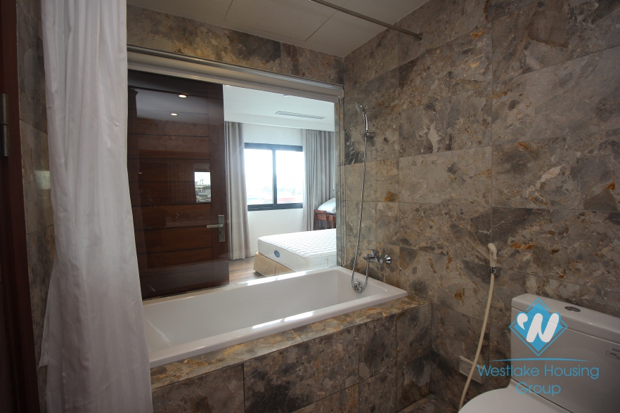 Brand new 01 bedroom apartment for rent in Ho Ba Mau St, Dong Da District, Ha Noi