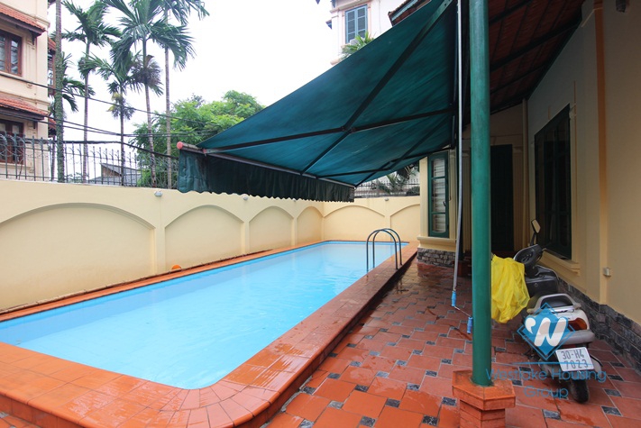 Beautiful house with 8 bedrooms, outdoor swimming pool in To Ngoc Van