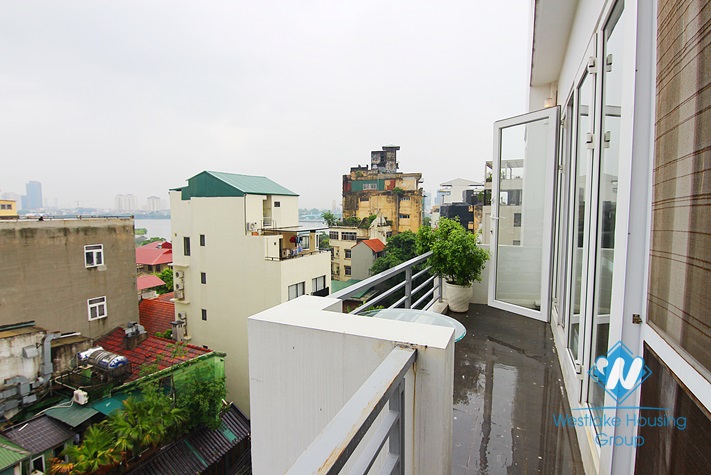 Nice apartment for rent near West lake, full furnished with large balcony