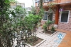 A unique- style house beautiful large garden for rent in Ba Dinh district