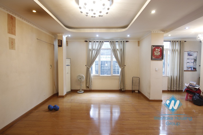 A spacious and semi-furnished 4 bedroom house for rent on Kim Ma