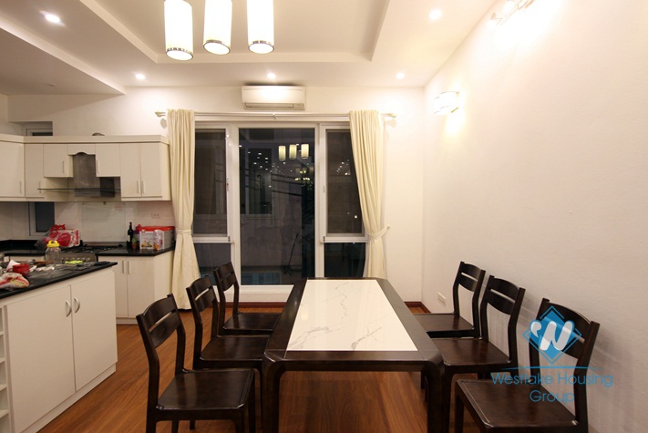 Unfurnished 5 bedrooms house available for rent in Tay Ho district, Ha Noi.
