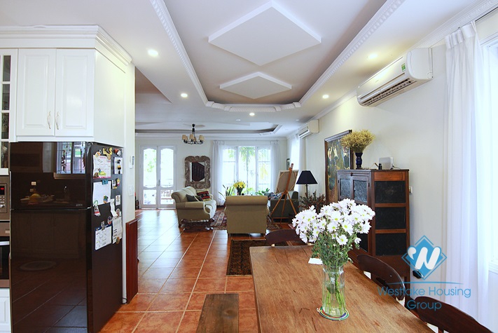 Upgraded house in good quality and 5 bedrooms for rent in Westlake Tay ho, Hanoi, Vietnam